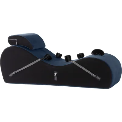 Liberator Lyza Lounger Valkyrie Edition With Microfiber Cuff Kit Ink Blue