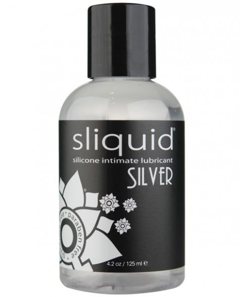 Sliquid Silver Silicone Based Glycerine & Paraben