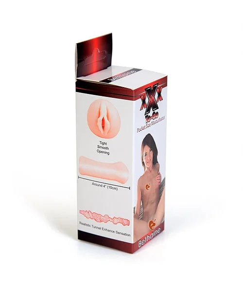 Bethaine realistic travel size masturbator