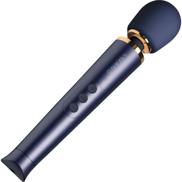 Le Wand Petite Rechargeable Vibrating Body Massager - Navy