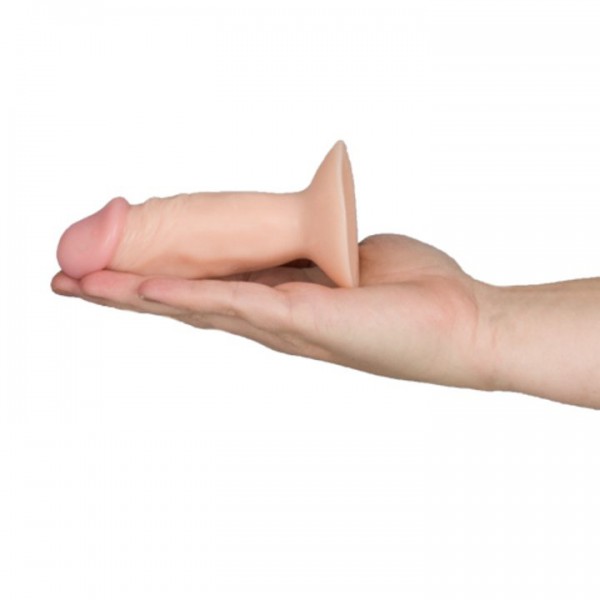 Black And White Realistic Penis Suction Cup Butt Plug – 4.5 Inch — image 3 of 3