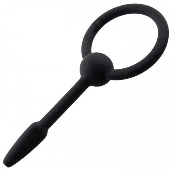 Bondara Silicone Stopper Penis Plug with Through-Hole – 7.5cm