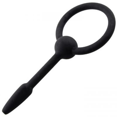 Bondara Silicone Stopper Penis Plug with Through Hole 7 5cm