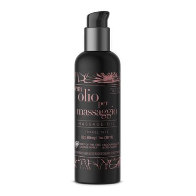 Bella olio per massaggio CBD