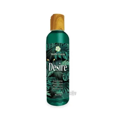 Sensual Massage Desire Pheromone Massage Oil Eucalyptus peppermint 4 Oz