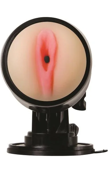Adam's Turbo Dual Stroker Mouth, Vagina Beige