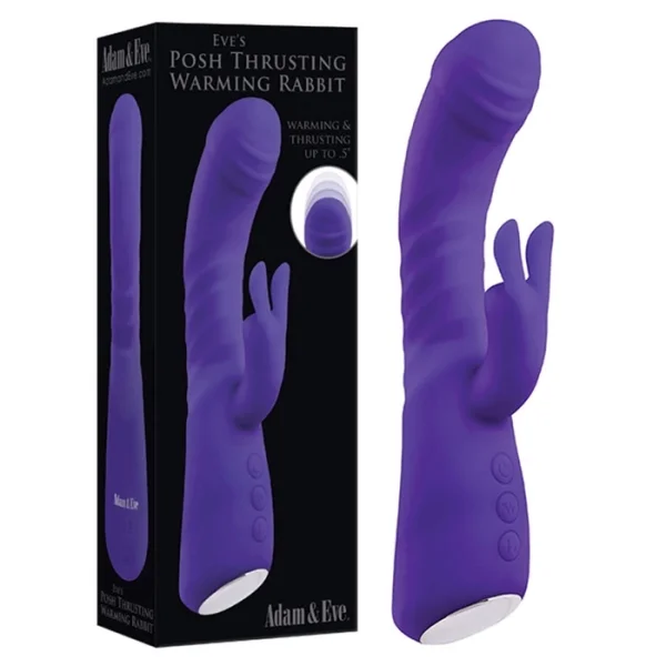 Adam & Eve - Eve’s Posh Thrusting Warming Rabbit — image 9 of 17