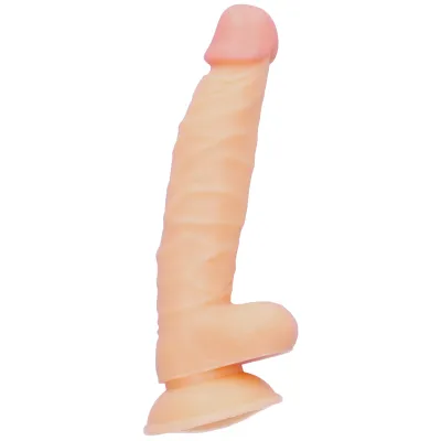 6 Inch Lifelike Hands Free Suction Cup Dildo Available in 2 Colors