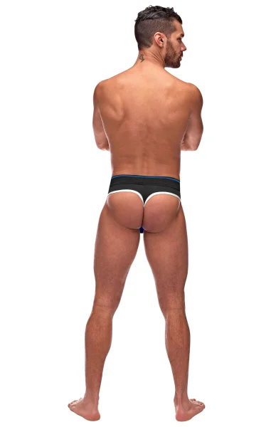 Men's Lingerie - Retro Sport Panel Thong - S- M