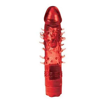 Thorn Bird 7 Inch Vibrator Red