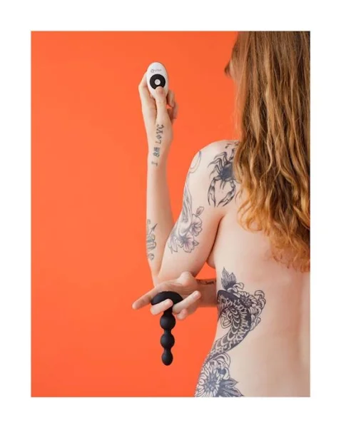 B-VIBE - TRIPLET ANAL BEADS - BLACK
