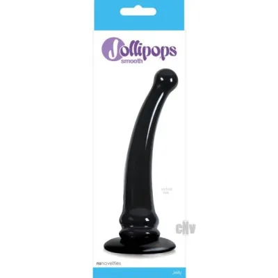 Jollipops Smooth Black Dildo