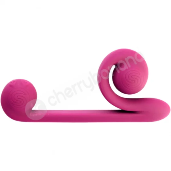 Snail Vibe Pink Duo Dual Vibrating Versatile Pleasure Tool