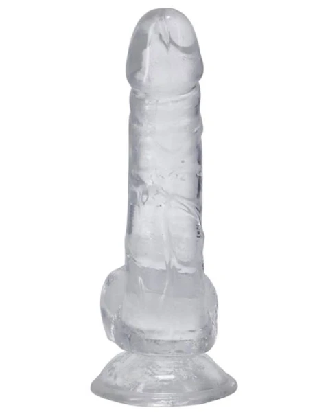 Dick in a Bag 6 Inch - Clear