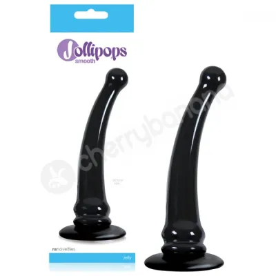 Jollipops Smooth Black Butt Plug