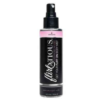 Flirtatious Pheromone Infused Body Mist Vanilla Sugar Sweet Pea 4 2 fl oz 125 ml