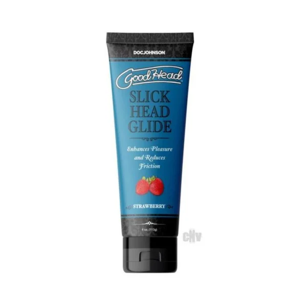Goodhead Slick Head Glide Strawberry 4 Oz.