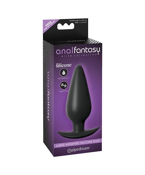 Anal Fantasy Elite Weighted Silicone Plug — image 5 of 8