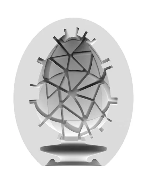 Satisfyer Masturbator Egg Single Crunchy