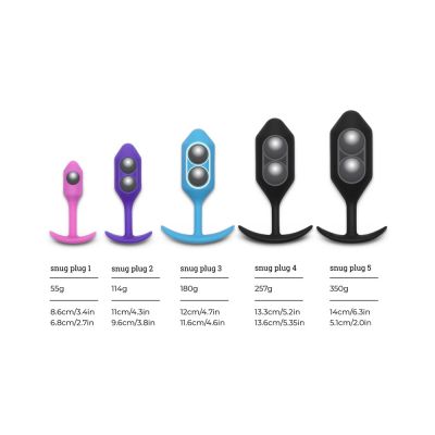 B Vibe Snug Plug Vibrating XL