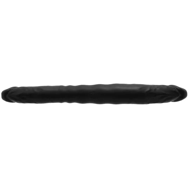 Colours Double Pleasures Black Silicone Double Dildo