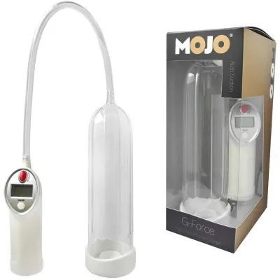 Seven Creations Mojo G Force Digital Penis Pump Enlarger Clear