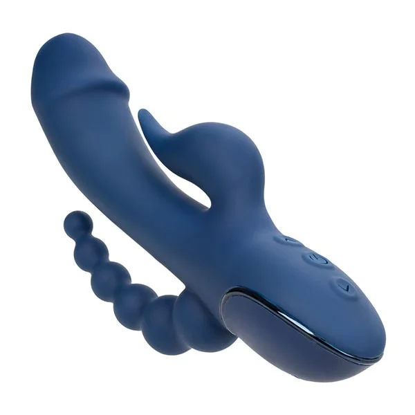 CalExotics III Triple Orgasm Rechargeable Rabbit Vibrator