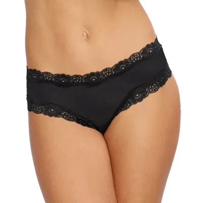 Open Back Panty Medium Black