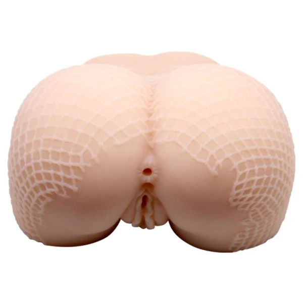 Bondara Fishnet Fuck Light Tone Vibrating Ass & Pussy Masturbator — image 4 of 4