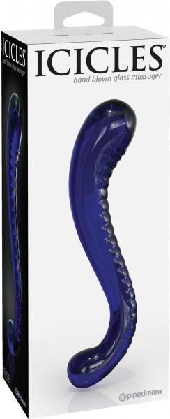 6.5'' Blue Glass Dildo