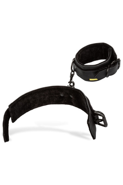 California Exotic Boundless Vegan Leather Ankle Cuffs