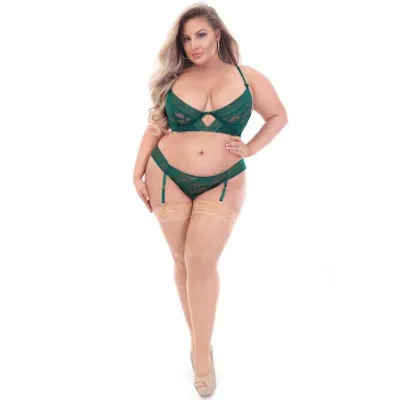 Bra Sets Stm 11183x green 3x 4x H