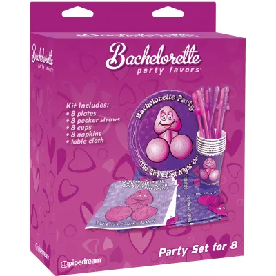 Pipe Dreams Bachelorette Party Favors 8 Piece Party Set