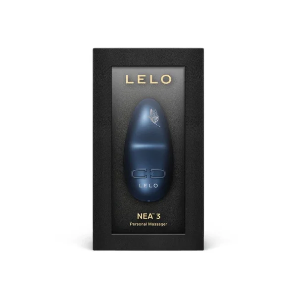 LELO NEA 3 Luxury Rechargeable Waterproof Vibrator - Alien Blue