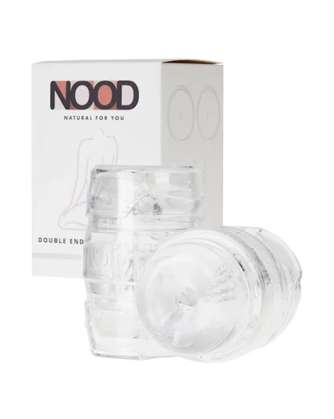 Nood Double Shot Double Ended Masturbator - 4.5 Inch