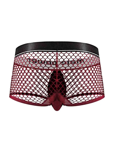 Cock Pit Net Mini Cock Ring Short - Medium -  Burgundy