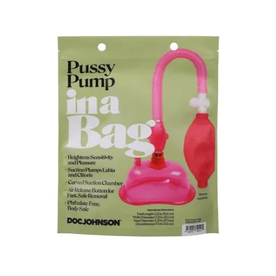 Pussy Pump in a Bag Pink
