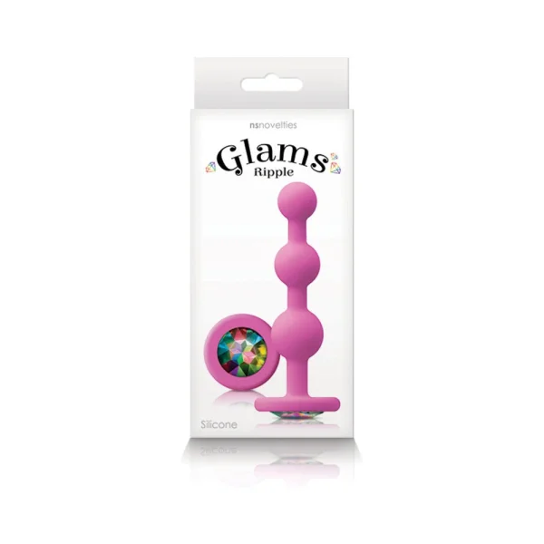 Glams Ripple Rainbow Gem Pink