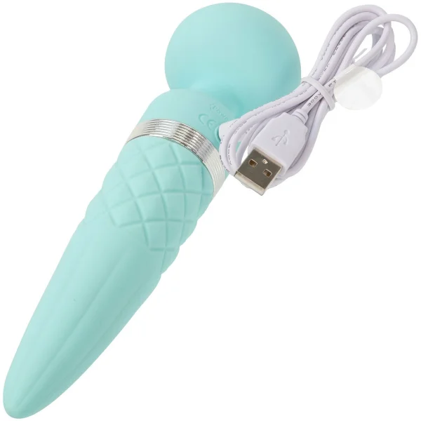 BMS Factory Pillow Talk Sultry Wand Vibe Plus Warming G-Spot Massager — image 10 of 11