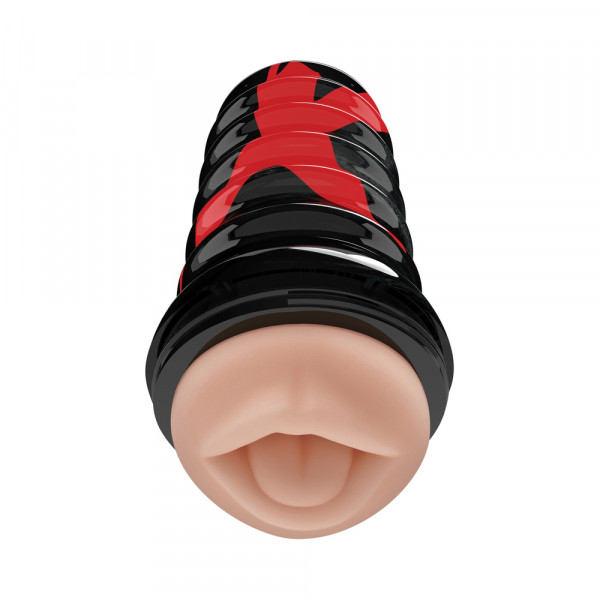 PDX Elite Air Tight Oral Stroker Beige — image 5 of 14