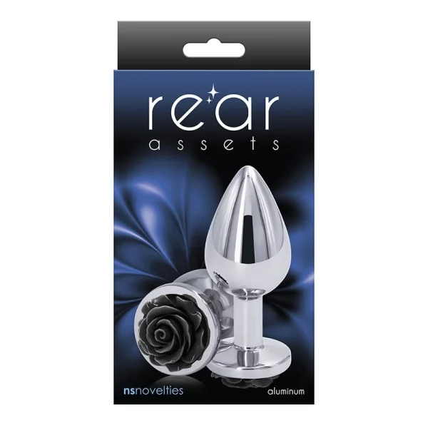 NS Novelties Rear Assets Rose Medium Plug