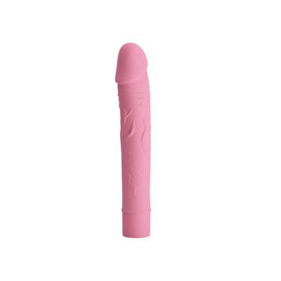 Vic Vibrating Dildo Pink