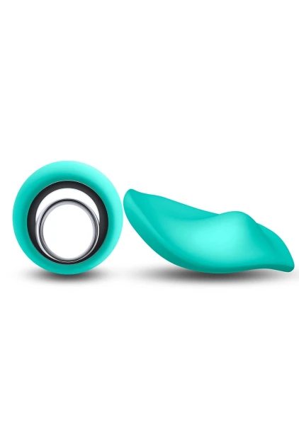 Sugar Pop Leila Rechargeable Silicone App Enabled Panty Vibe With Remote - Teal