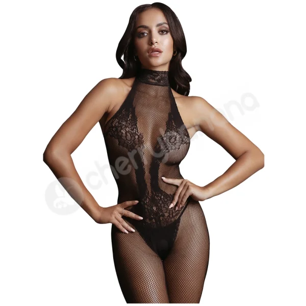 Le Desir Fishnet & Lace Bodystocking