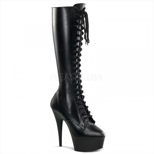 DELIGHT-2023 - 6" Lace-Up Stretch PF Knee BT, Side Zip — image 9 of 16
