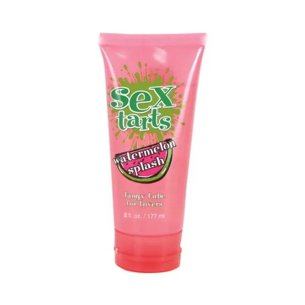 Sex Tarts Watermelon Splash Flavored Lubricant 2 Fl Oz