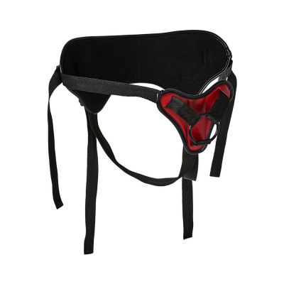 Sportsheets Saffron Strap On Black Red O S