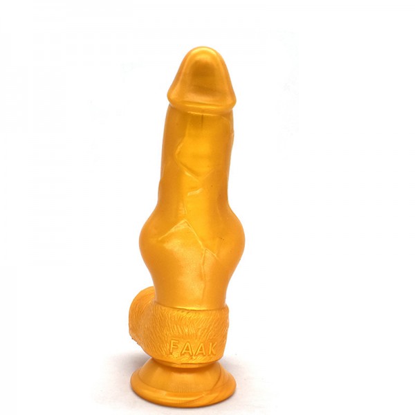 8'' Golden Dog Cock