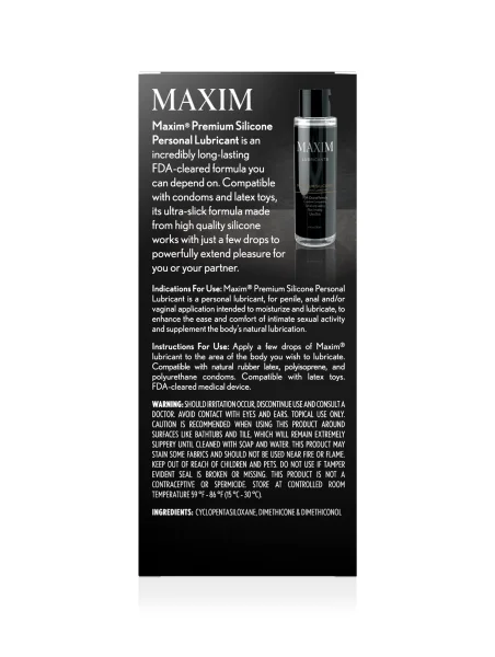 MAXIM Premium Silicone Lubricant