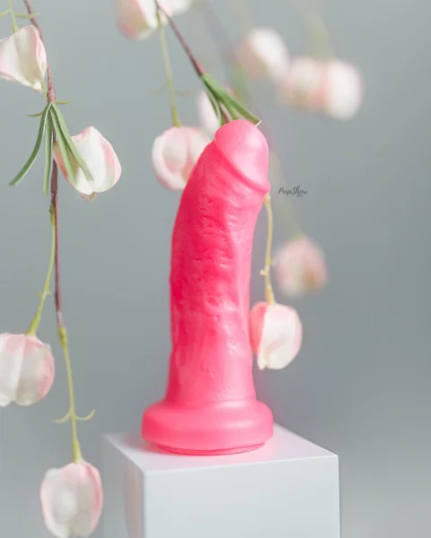 SquarePegToys® Mel Firmer Silicone Dildo